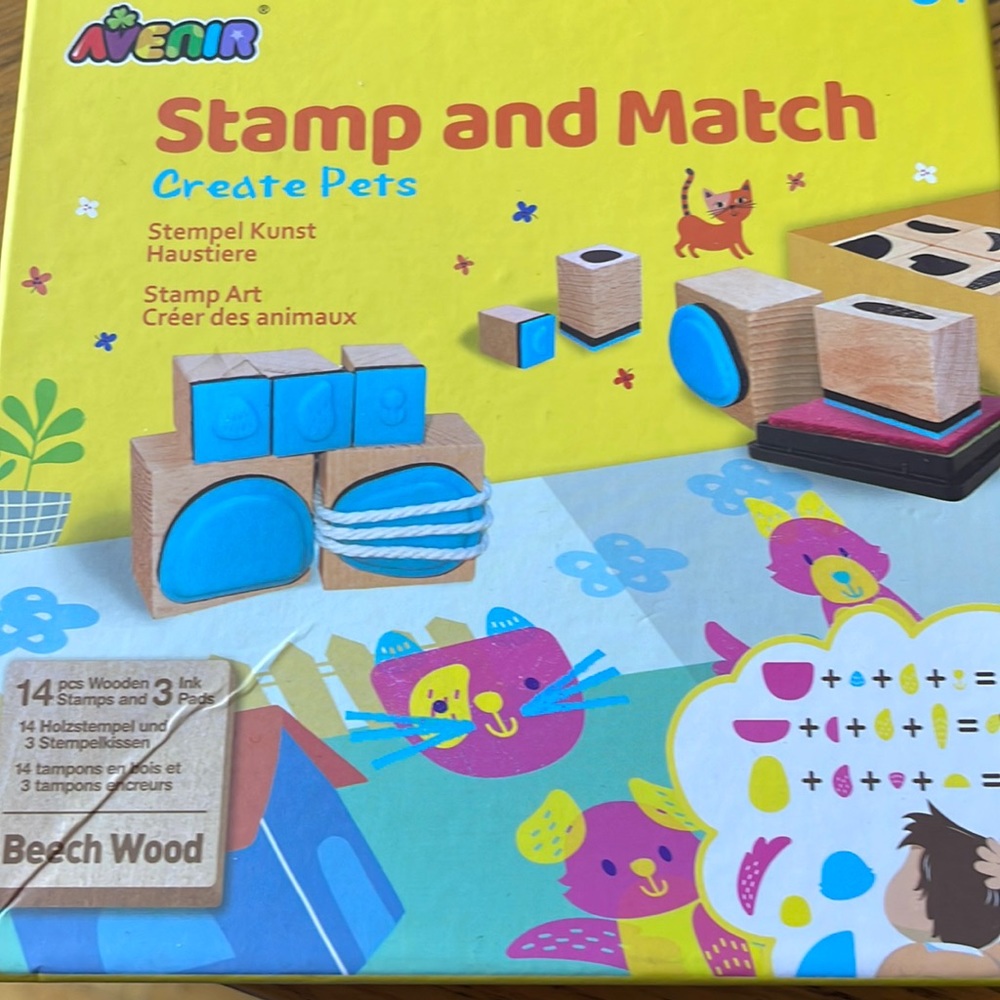 Stamp and Match Create Pets